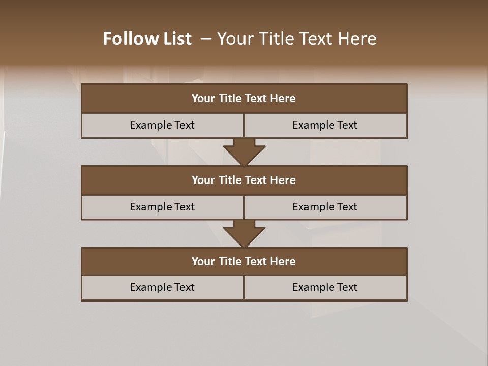 Business Inside Cardboard PowerPoint Template