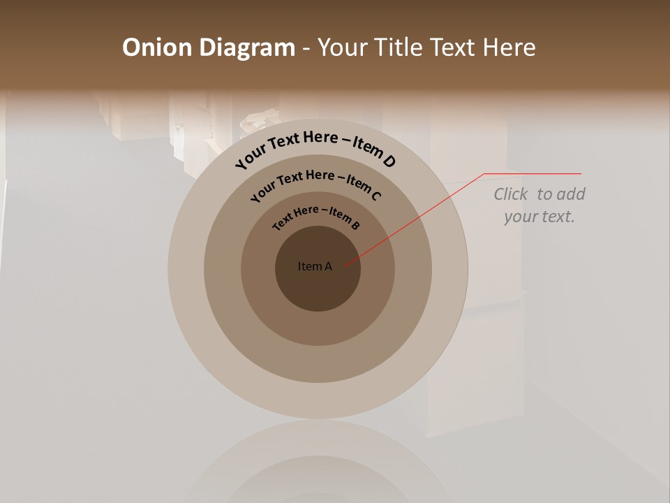 Business Inside Cardboard PowerPoint Template