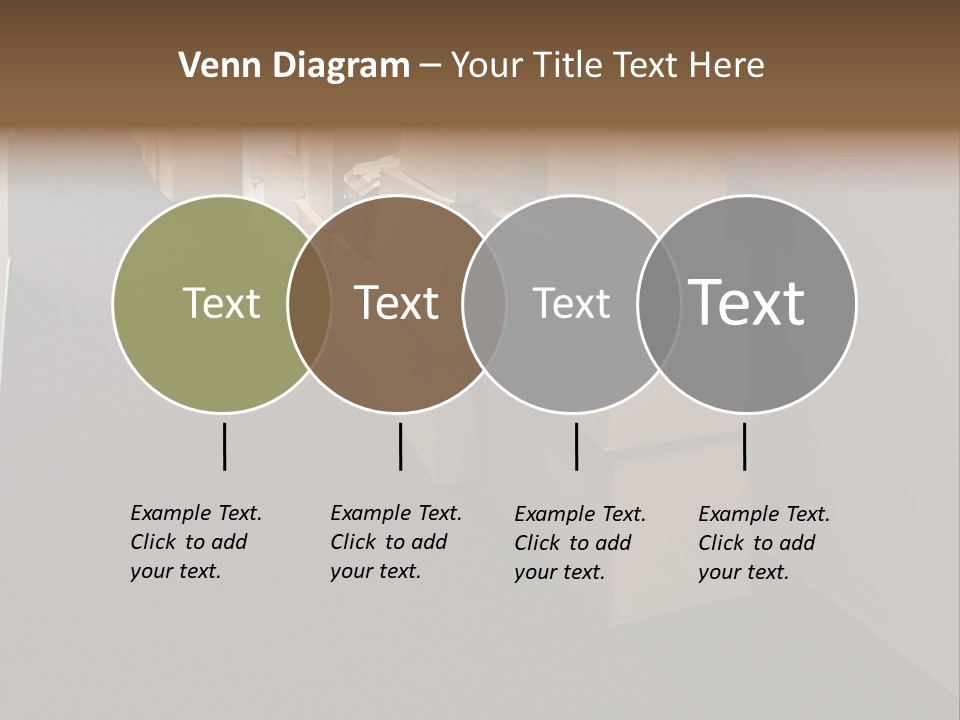 Business Inside Cardboard PowerPoint Template