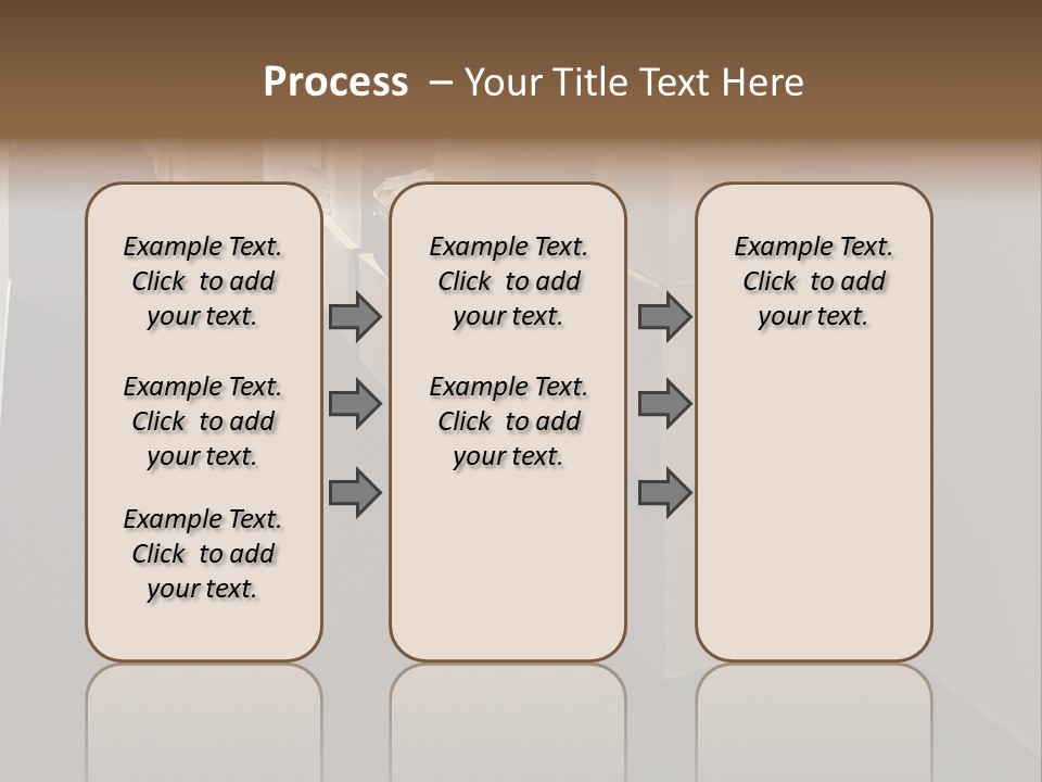 Business Inside Cardboard PowerPoint Template