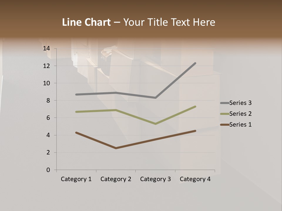 Business Inside Cardboard PowerPoint Template