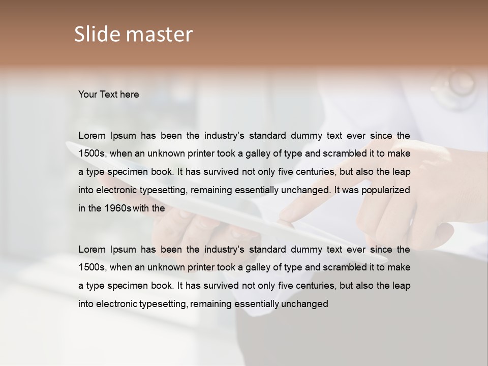 Person Health Professional PowerPoint Template