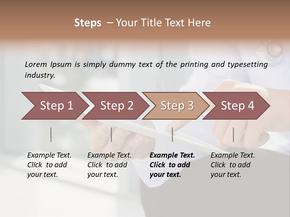 Person Health Professional PowerPoint Template