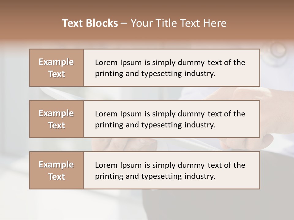 Person Health Professional PowerPoint Template
