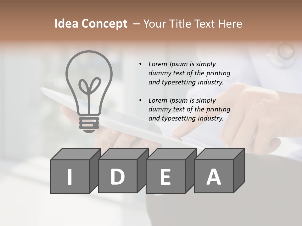 Person Health Professional PowerPoint Template