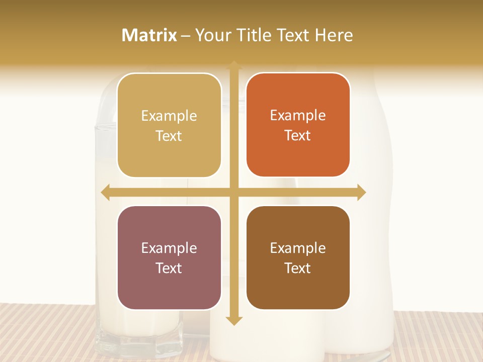 Lactose Isolated Full PowerPoint Template