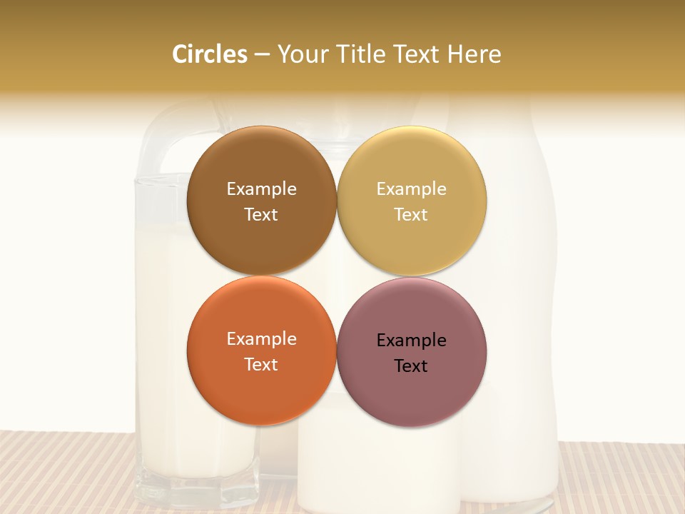 Lactose Isolated Full PowerPoint Template