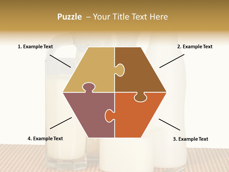 Lactose Isolated Full PowerPoint Template