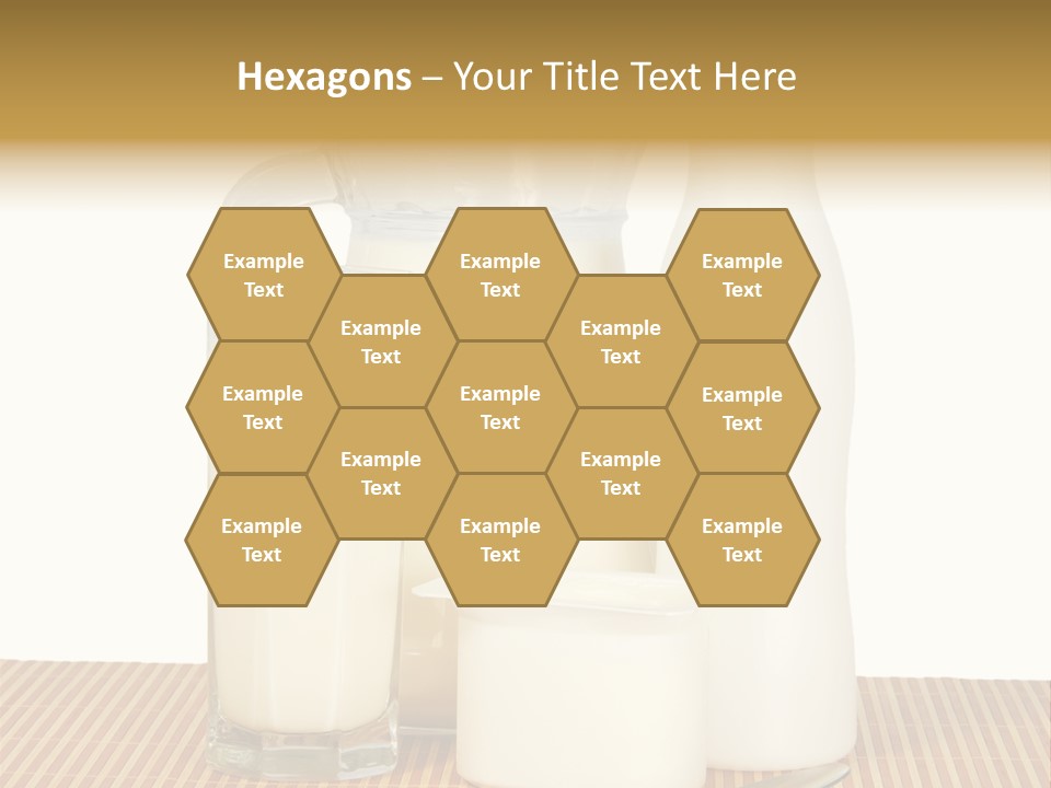 Lactose Isolated Full PowerPoint Template