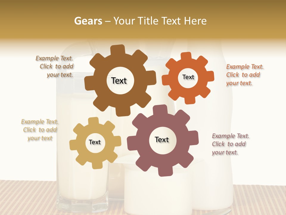 Lactose Isolated Full PowerPoint Template