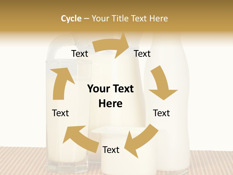 Lactose Isolated Full PowerPoint Template