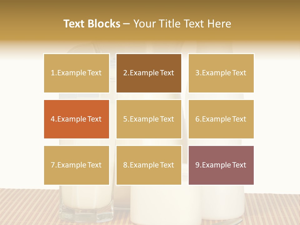 Lactose Isolated Full PowerPoint Template