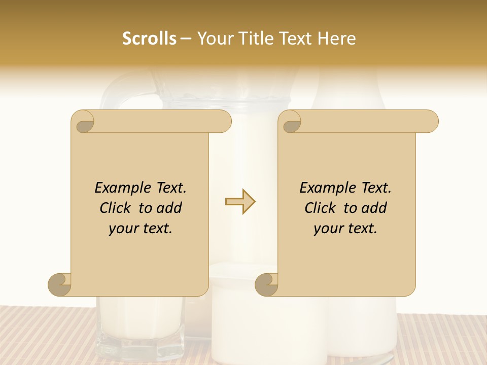 Lactose Isolated Full PowerPoint Template