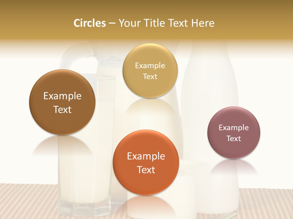 Lactose Isolated Full PowerPoint Template