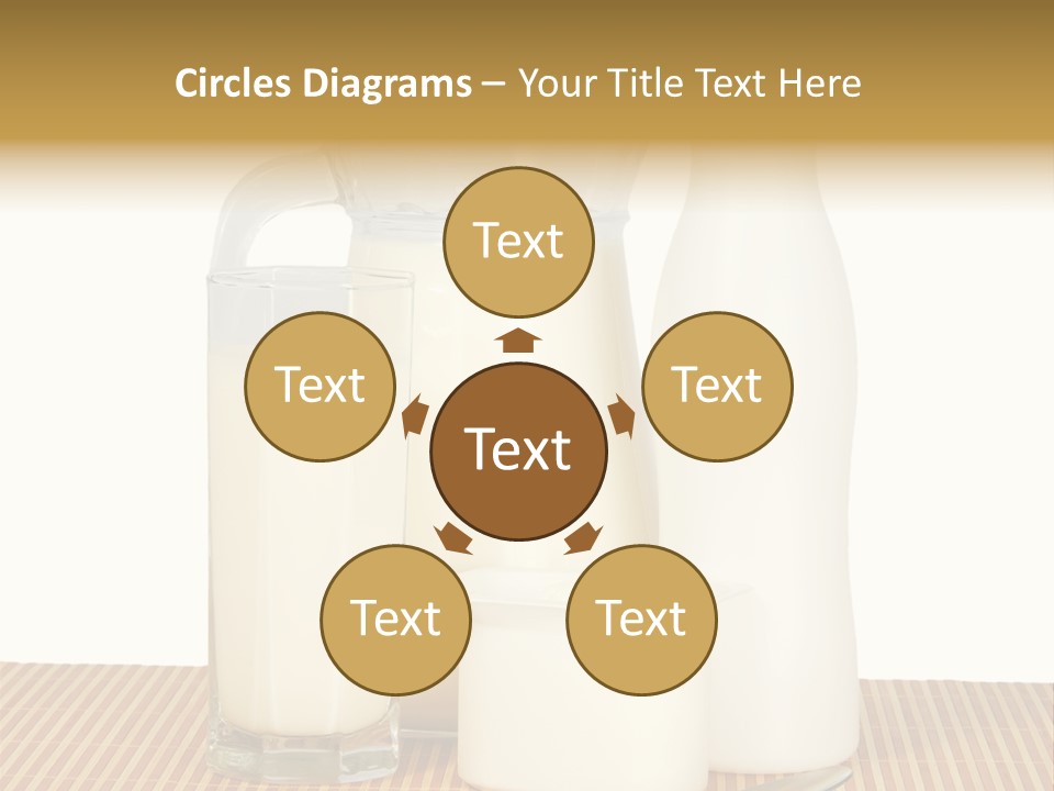 Lactose Isolated Full PowerPoint Template