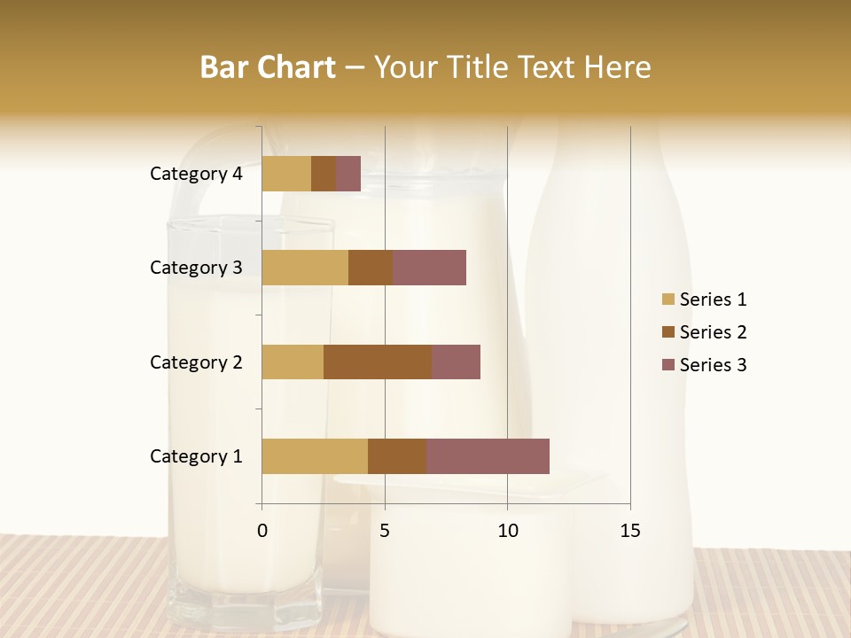 Lactose Isolated Full PowerPoint Template
