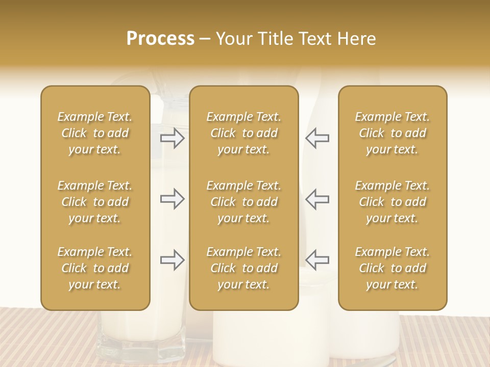 Lactose Isolated Full PowerPoint Template