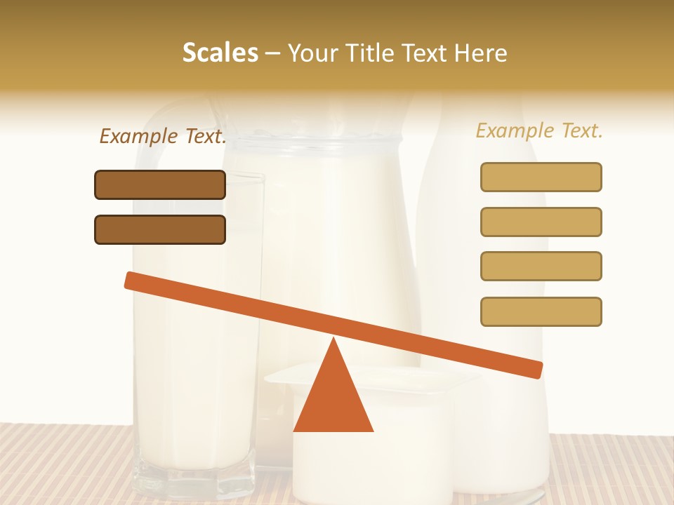 Lactose Isolated Full PowerPoint Template