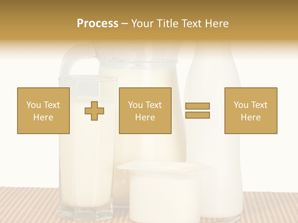 Lactose Isolated Full PowerPoint Template