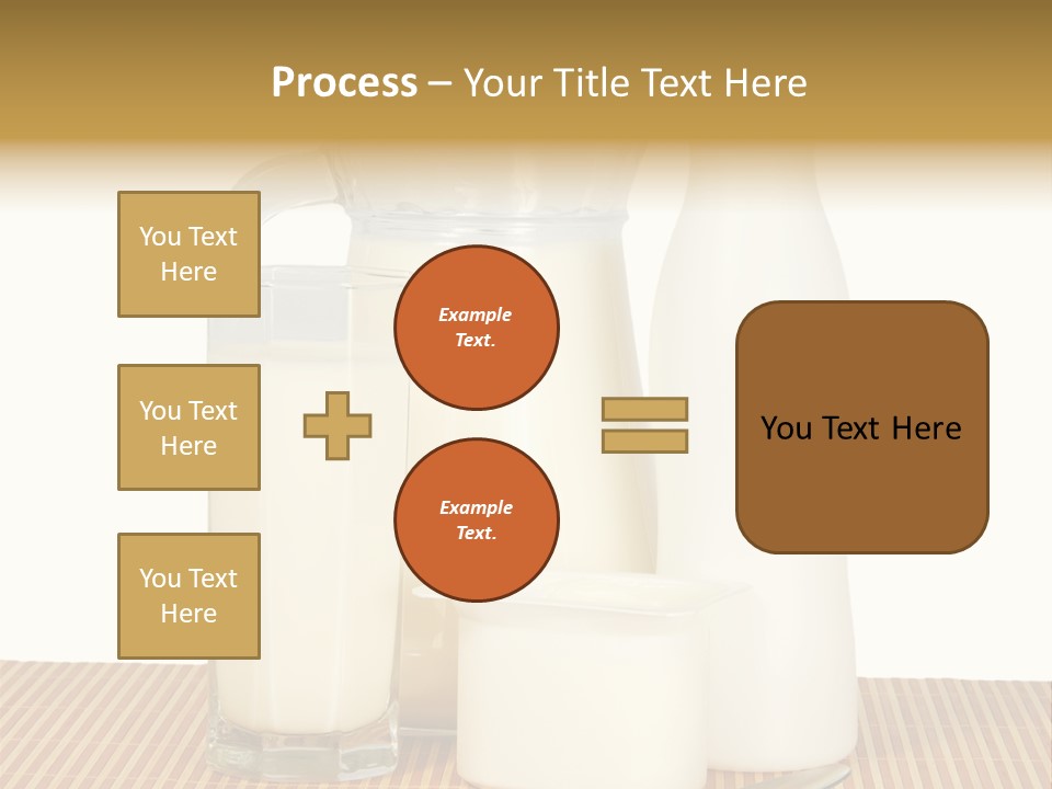 Lactose Isolated Full PowerPoint Template