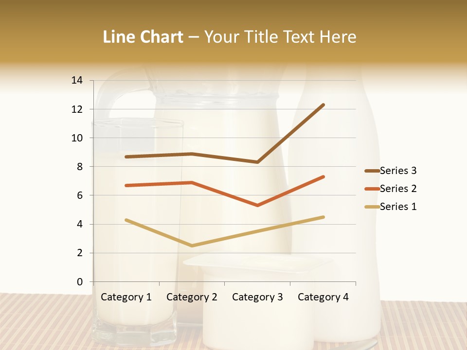 Lactose Isolated Full PowerPoint Template
