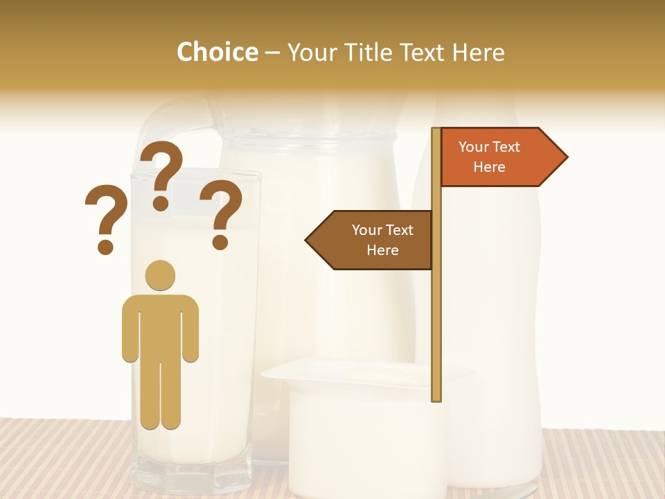 Lactose Isolated Full PowerPoint Template