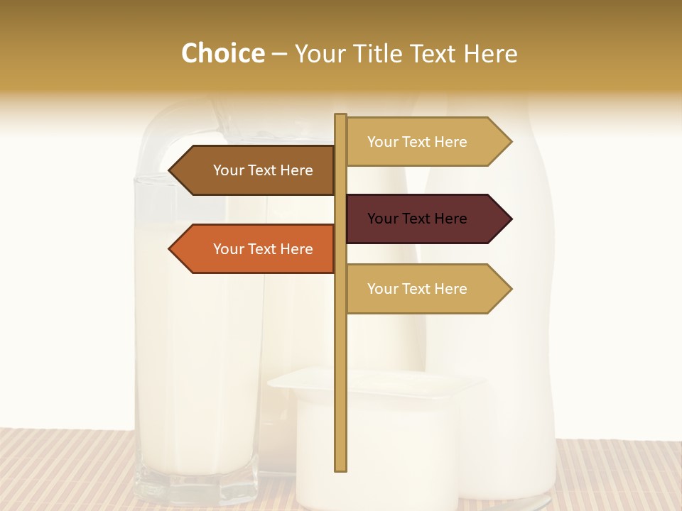 Lactose Isolated Full PowerPoint Template