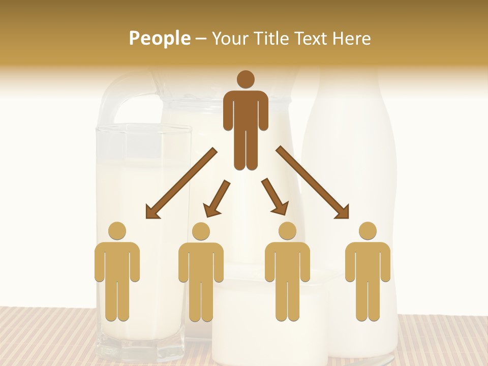 Lactose Isolated Full PowerPoint Template