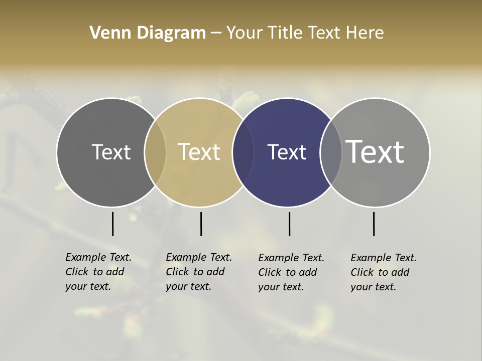 Sapling Garden Small PowerPoint Template