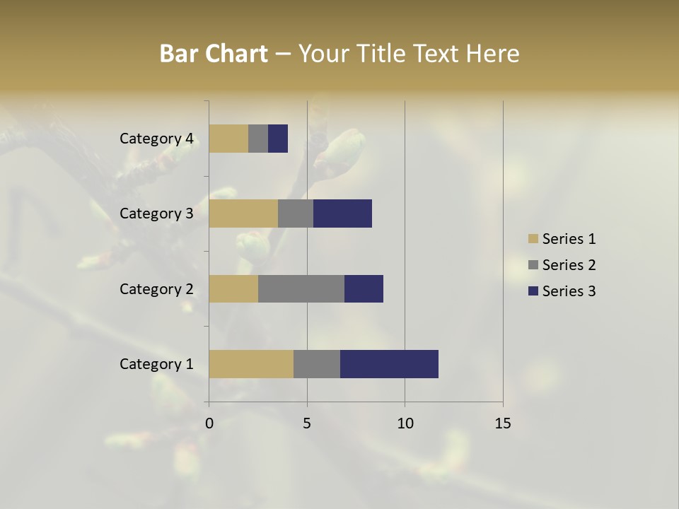 Sapling Garden Small PowerPoint Template