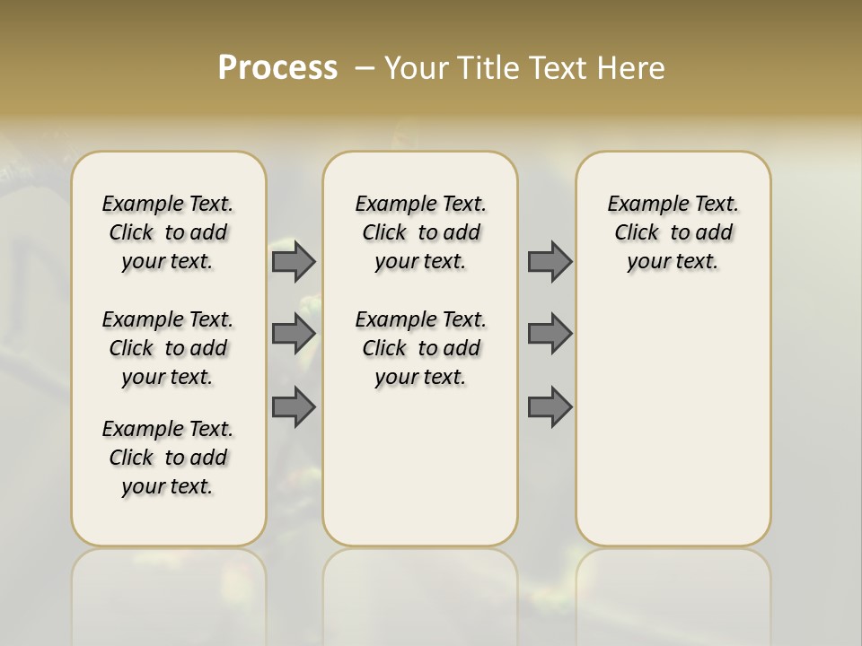 Sapling Garden Small PowerPoint Template