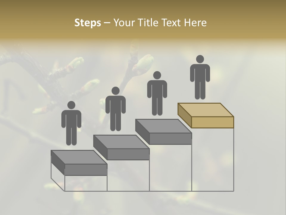 Sapling Garden Small PowerPoint Template