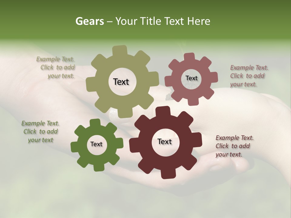 Front View Dark Photography PowerPoint Template