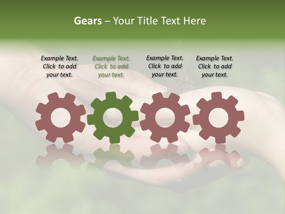 Front View Dark Photography PowerPoint Template