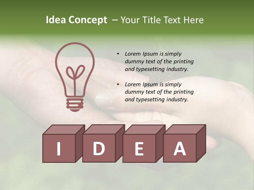 Front View Dark Photography PowerPoint Template