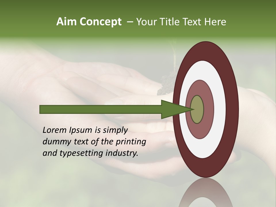 Front View Dark Photography PowerPoint Template