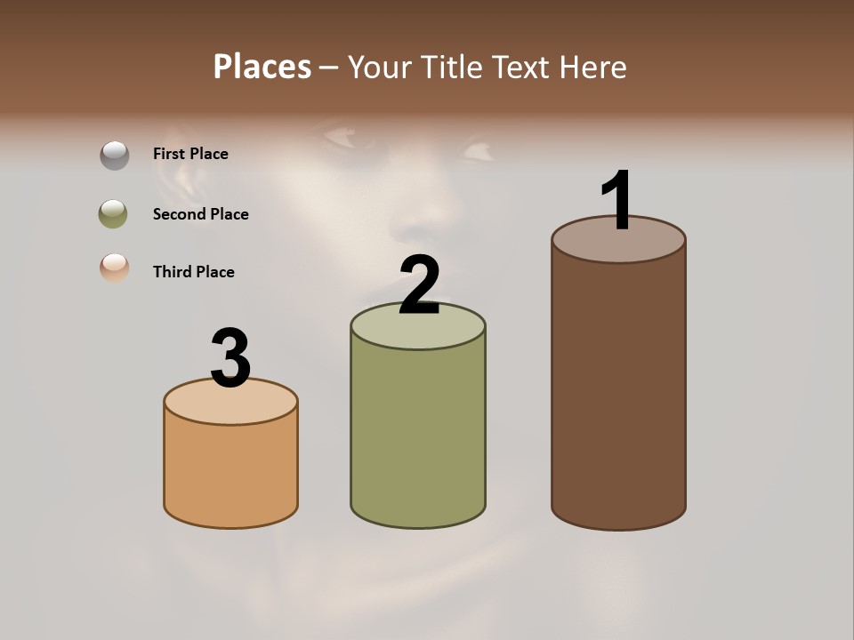 Front View Dark Photography PowerPoint Template