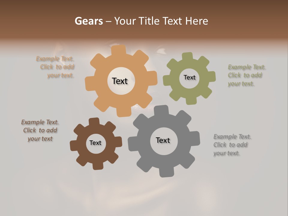 Front View Dark Photography PowerPoint Template
