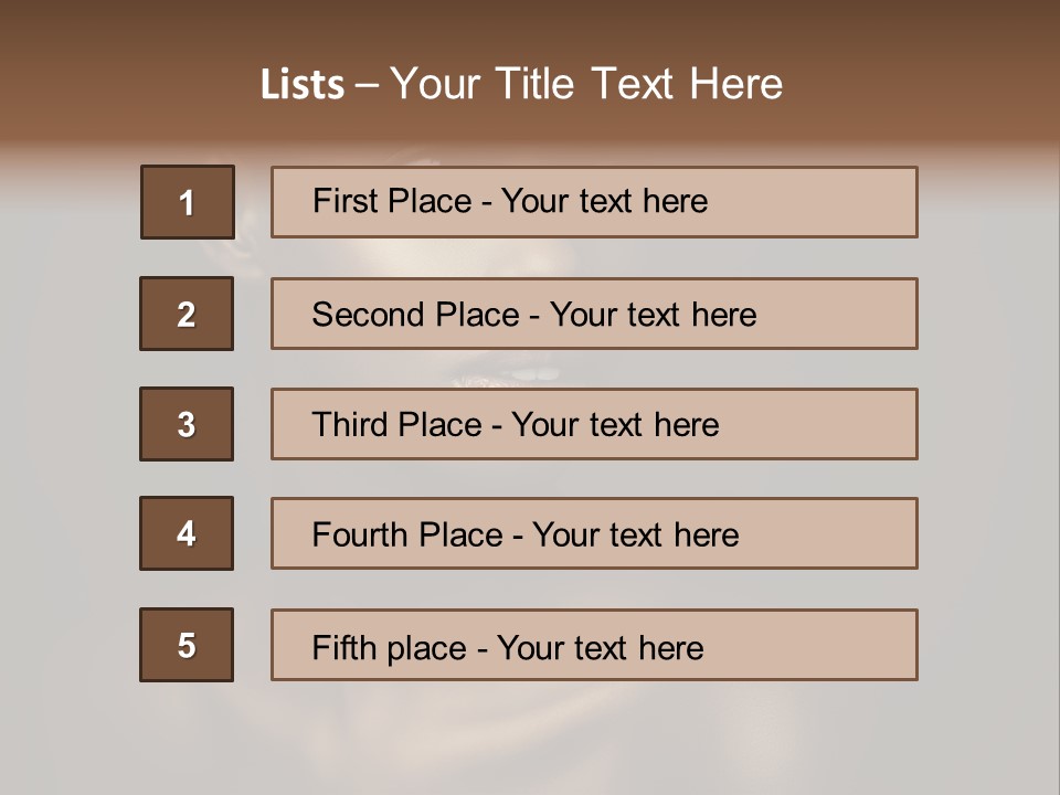 Front View Dark Photography PowerPoint Template