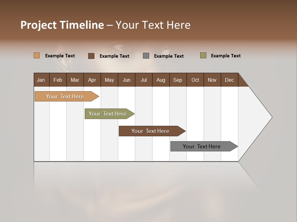 Front View Dark Photography PowerPoint Template