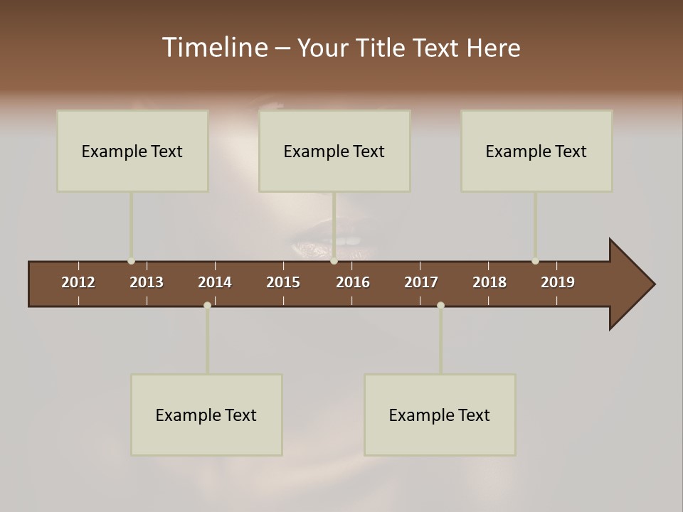 Front View Dark Photography PowerPoint Template