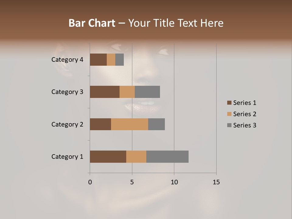 Front View Dark Photography PowerPoint Template