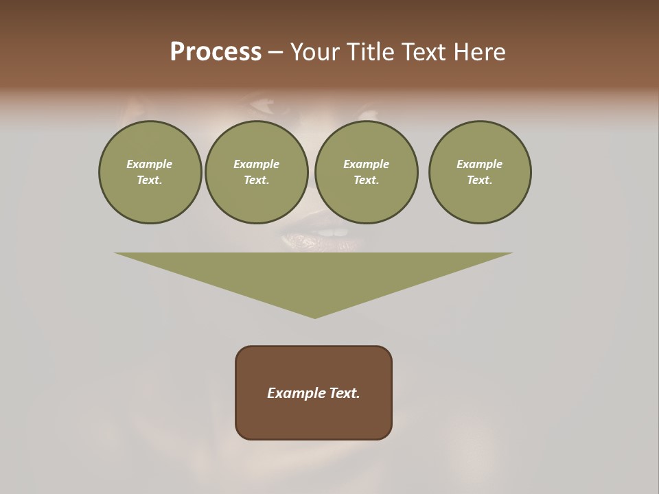 Front View Dark Photography PowerPoint Template