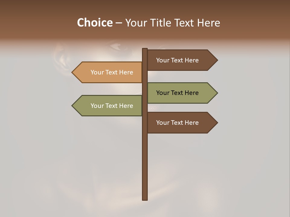 Front View Dark Photography PowerPoint Template