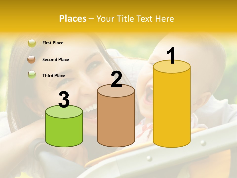 Baby Portrait Natural PowerPoint Template