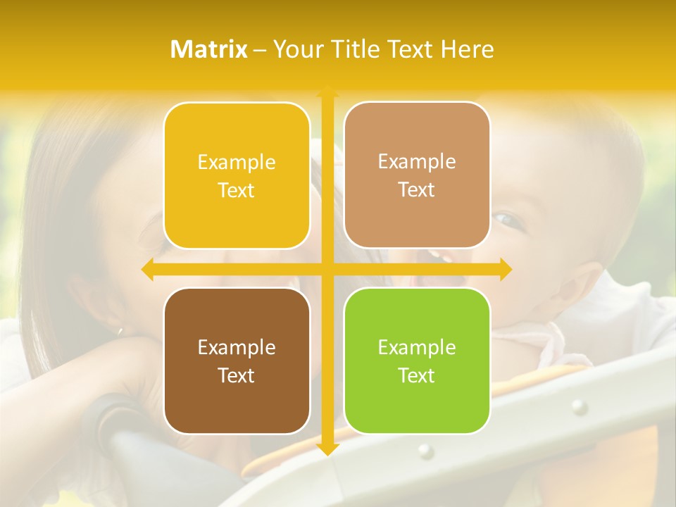 Baby Portrait Natural PowerPoint Template