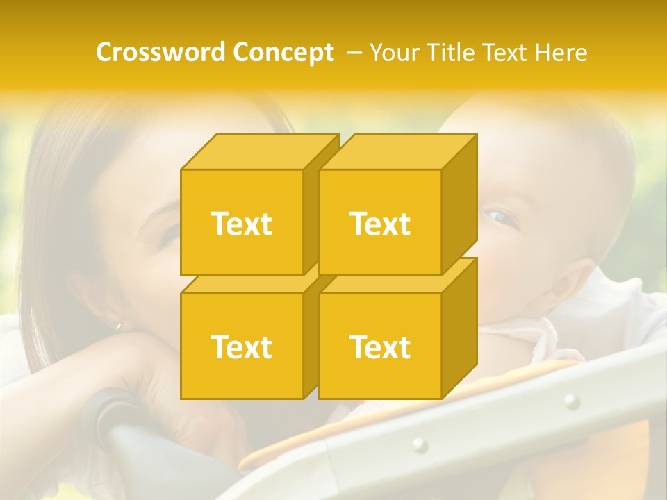 Baby Portrait Natural PowerPoint Template