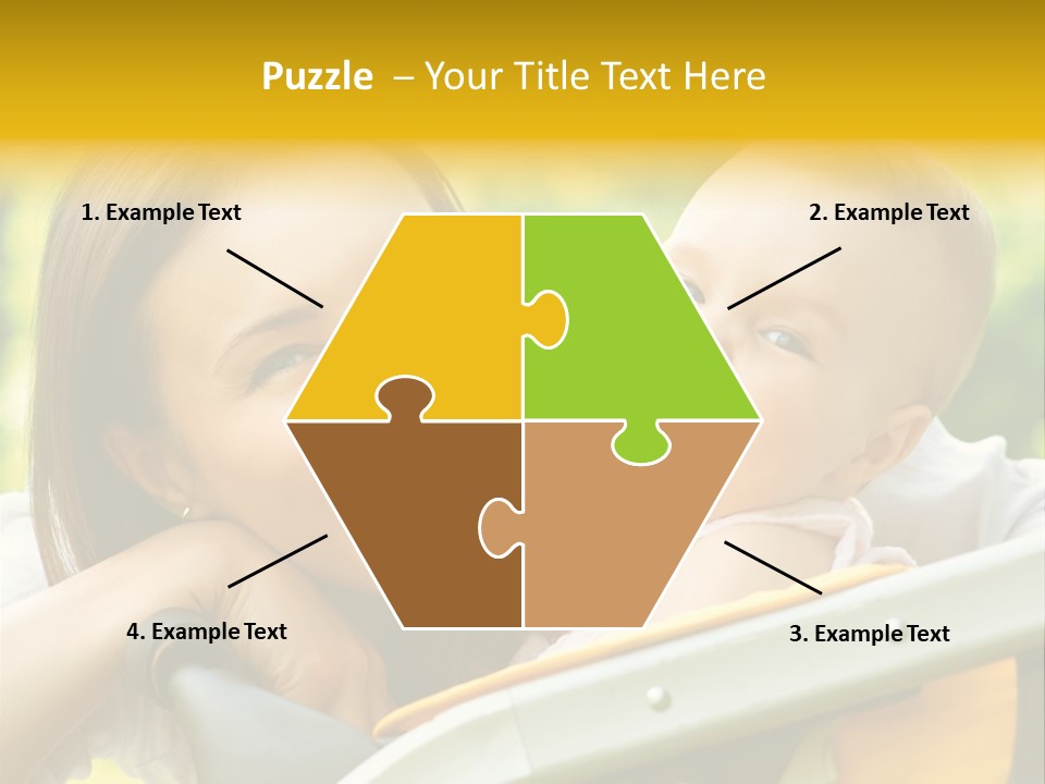 Baby Portrait Natural PowerPoint Template