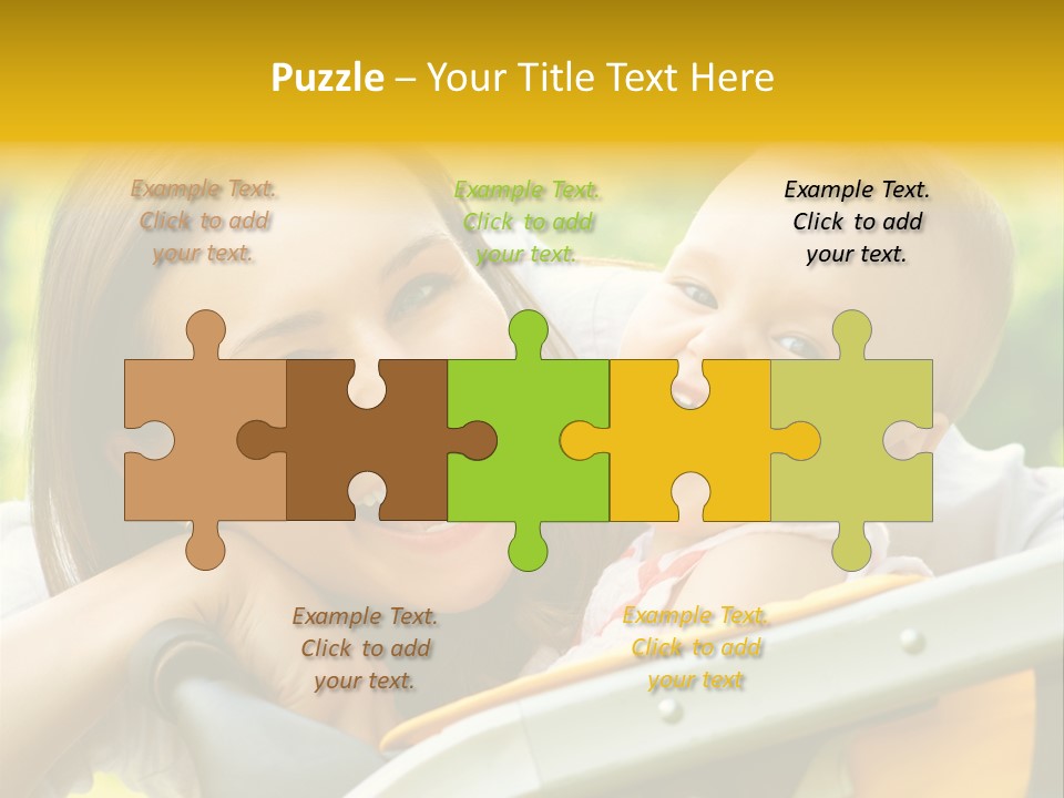 Baby Portrait Natural PowerPoint Template