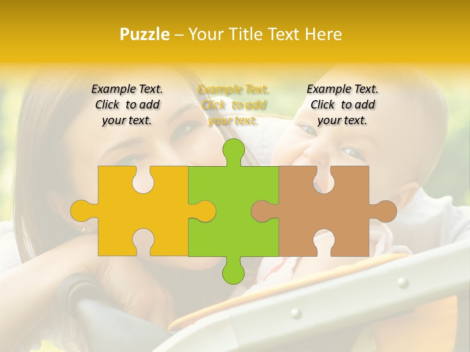 Baby Portrait Natural PowerPoint Template